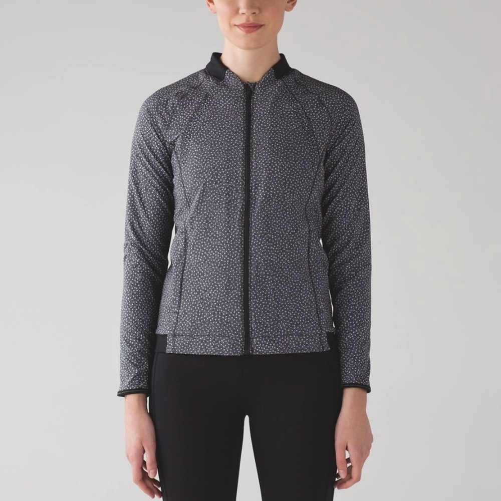Lululemon Hit It Back Full Zip Jacket Women’s Size 6 Running